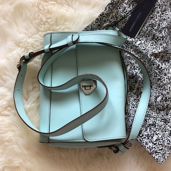 Rebecca Minkoff Mint Mini Black Crossbody Bag - Picture 6 of 8